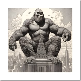 KING KONG CITY Posters and Art